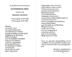 Goverdina Mol Antonius van Dorst