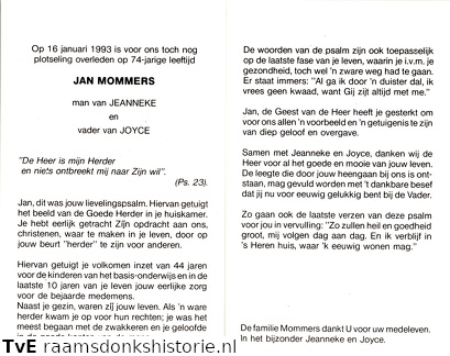 Jan Mommers Jeanneke