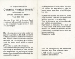 Gerardus Henricus Montée Louisa Petronella Maria van der Ven