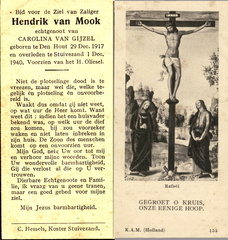 Hendrik van Mook Carolina van Gijzel