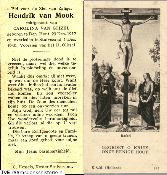 Hendrik van Mook Carolina van Gijzel