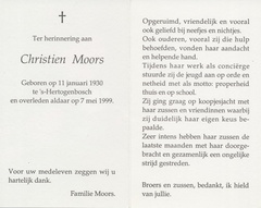 Christien Moors