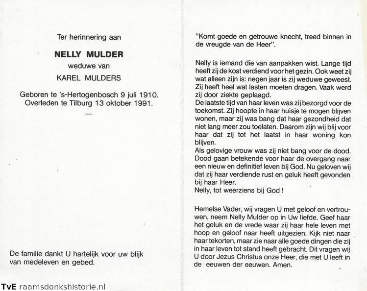Nelly Mulder Karel Mulders