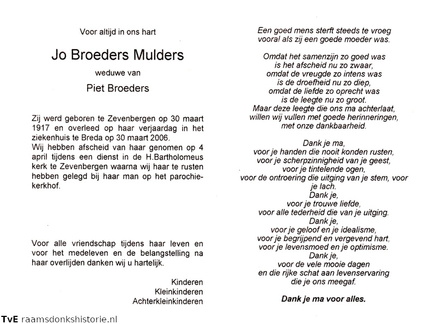 Jo Mulders Piet Broeders