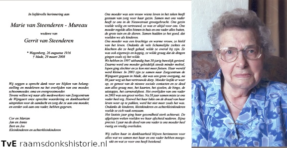 Marie Mureau Gerrit van Steenderen