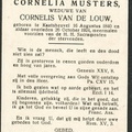 Cornelia Musters Cornelis van de Louw