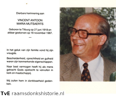 Vincent Antoon Maria Mutsaerts