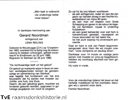 Noordman Gerard - Lena Reiling