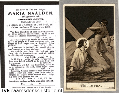 Maria Naalden- Adrianus Oomen