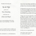Ko de Nijs- Toos Hendrikx - Clara van Boxel