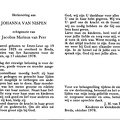 Johanna van Nispen- Jacobus Marinus van Peer