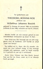 Theodora Noij- Wilhelmus Johannes Bossink