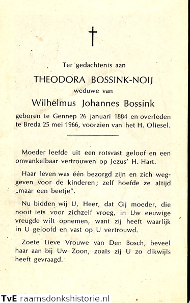 Theodora Noij Wilhelmus Johannes Bossink