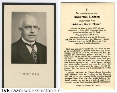 Hubertus Nooten Adriana Maria Elissen