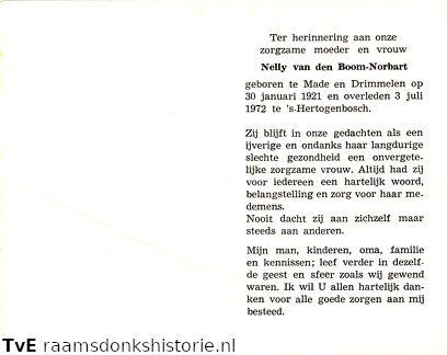 Nelly Norbart- van den Boom
