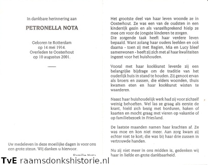 Petronella Nota