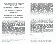 Iet van Nuenen- Leo Krouwel