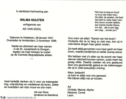 Wilma Nuijten- Ad van Gool