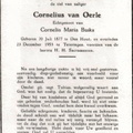 Cornelius van Oerle Cornelia Maria Buiks