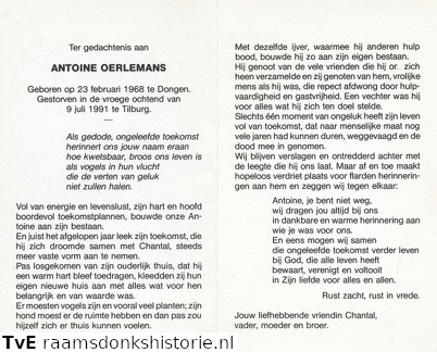 Antoine Oerlemans- (vr) Chantal