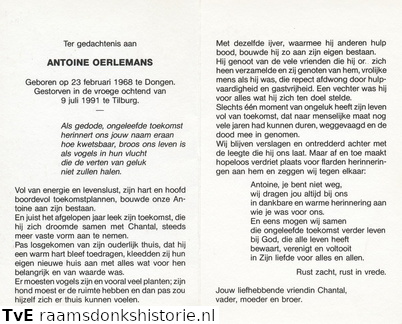 Antoine Oerlemans (vr) Chantal
