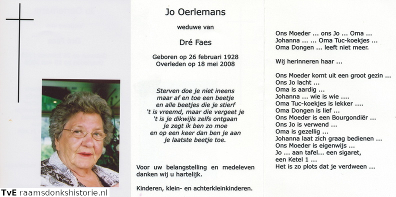 Jo Oerlemans- Dré Faes