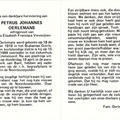 Petrus Johannes Oerlemans- Maria Elisabeth Francisca Versteijnen