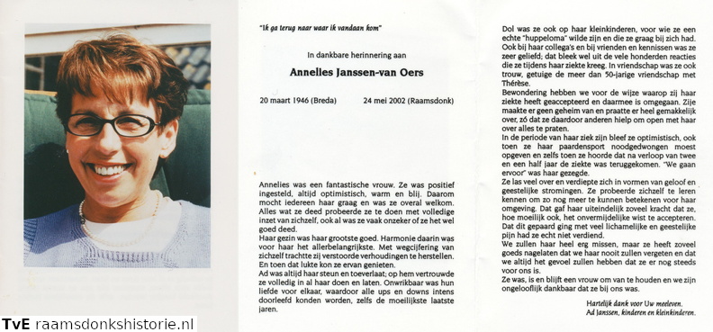 Annelies van Oers- Ad Janssen
