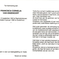 Francisca Cornelia van Onzenoort