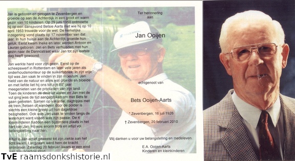 Jan Ooijen- Bets Aarts