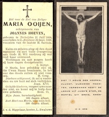 Maria Ooijen- Joannes Hoeven