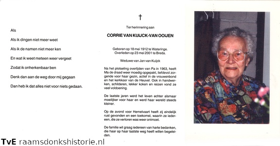 Corrie van Ooijen Jan van Kuijck