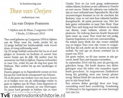 Theo Ooijen- Lia Franssen