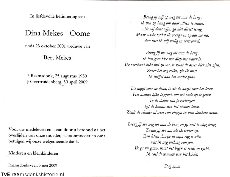 Dina Oome- Bert Mekes