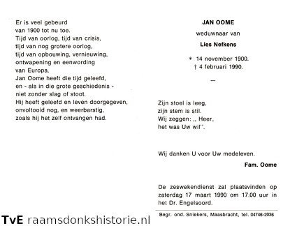 Jan Oome- Lies Nefkens