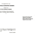 Cornelia Johanna Oomen- Petrus Adriaan Huijben