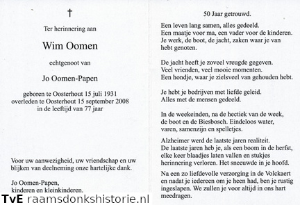 Wim Oomen- Jo Papen