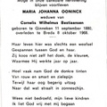 Maria Johanna Oonincx Cornelis Wilhelmus Bastiaansen