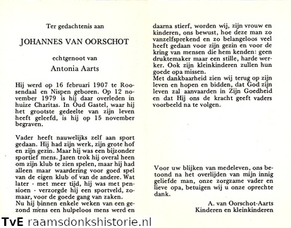 Johannes van Oorschot- Antonia Aarts