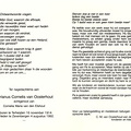 Adrianus Cornelis van Oosterhout- Cornelia Maria van den Elshout