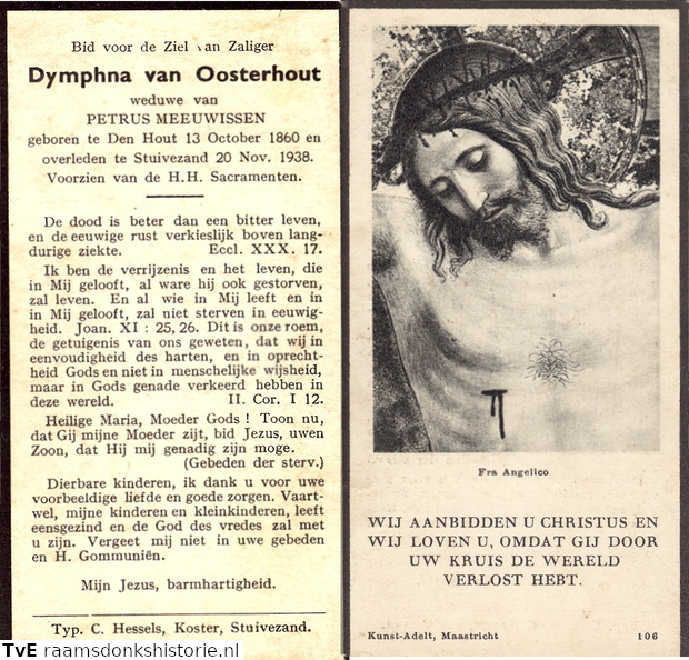 Dymphna van Oosterhout- Petrus Meeuwissen