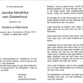 Jacoba Hendrika van Oosterhout Hubertus Dijkmans
