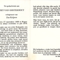 Piet van Oosterhout- Zus Krijnen