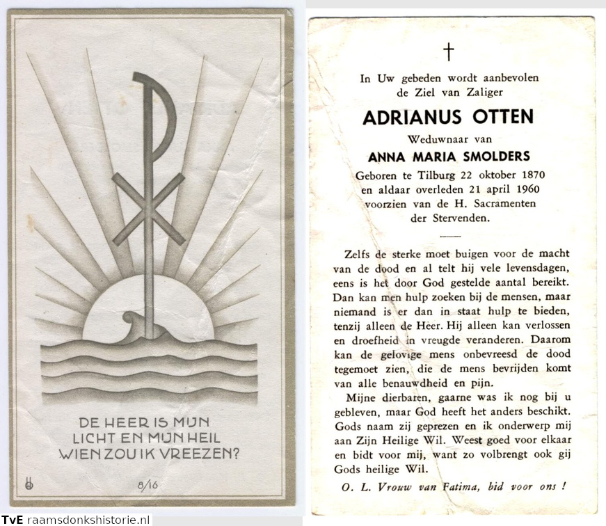 Adrianus Otten- Anna Maria Smolders
