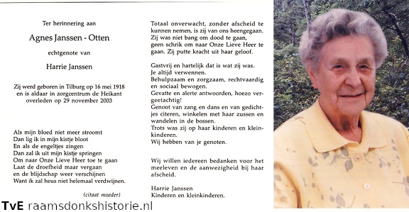 Agnes Otten Harrie Janssen
