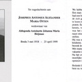 Josephus Antonius Alexander Maria Otten- Aldegonda Antoinette Johanna Maria Heijman