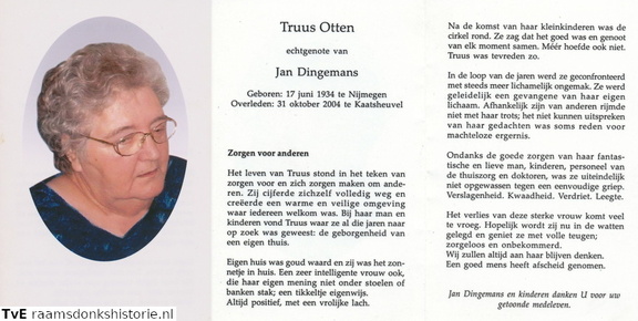 Truus Otten Jan Dingemans