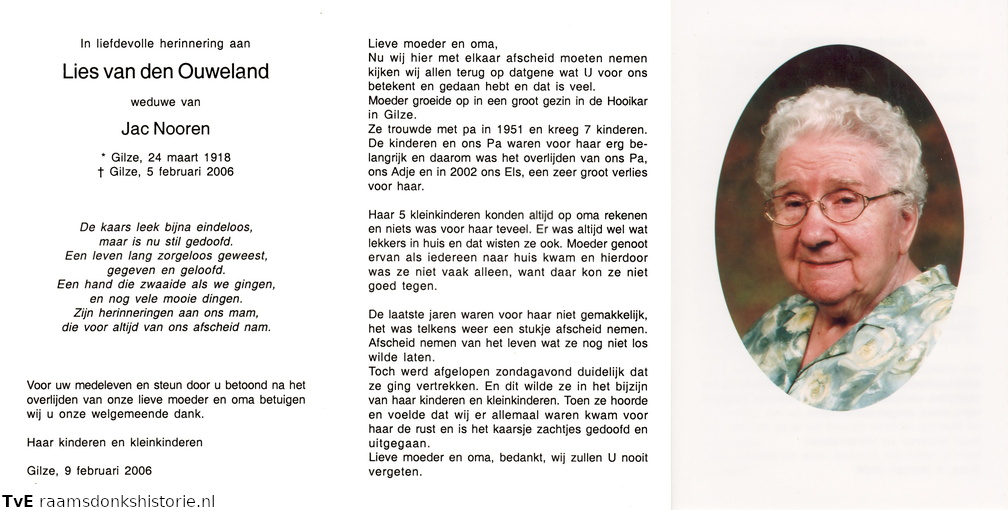 Lies van den Ouweland- Jac Nooren