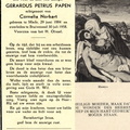 Gerardus Petrus Papen Cornelia Norbart
