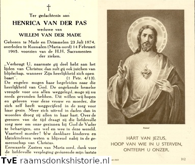 Henrica van der Pas Willem van der Made